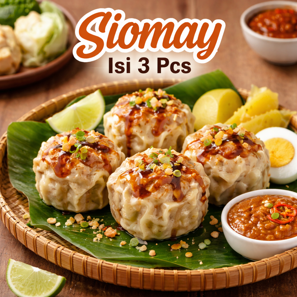 Siomay isi 3 PCS